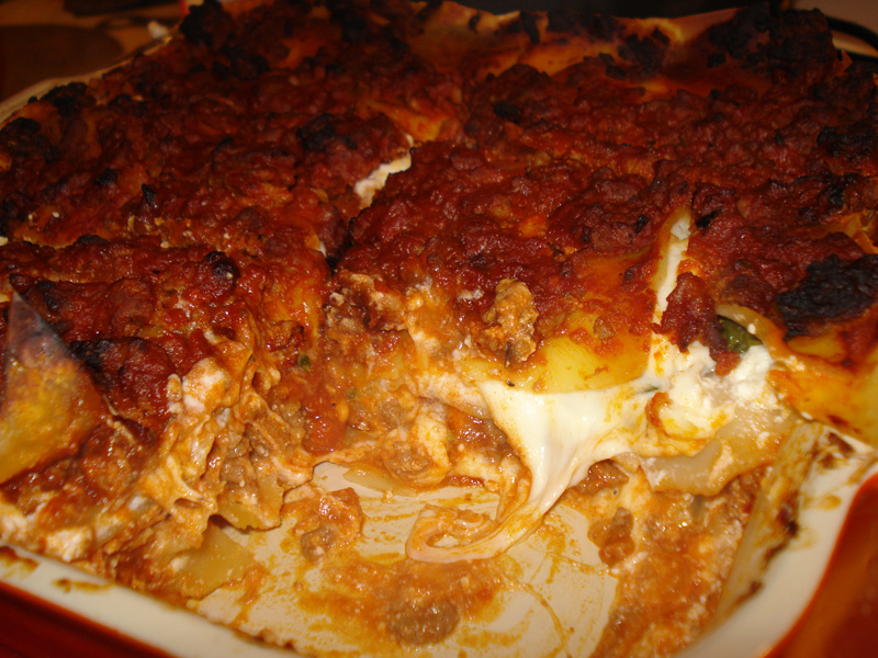 carmela soprano's basil lasagne