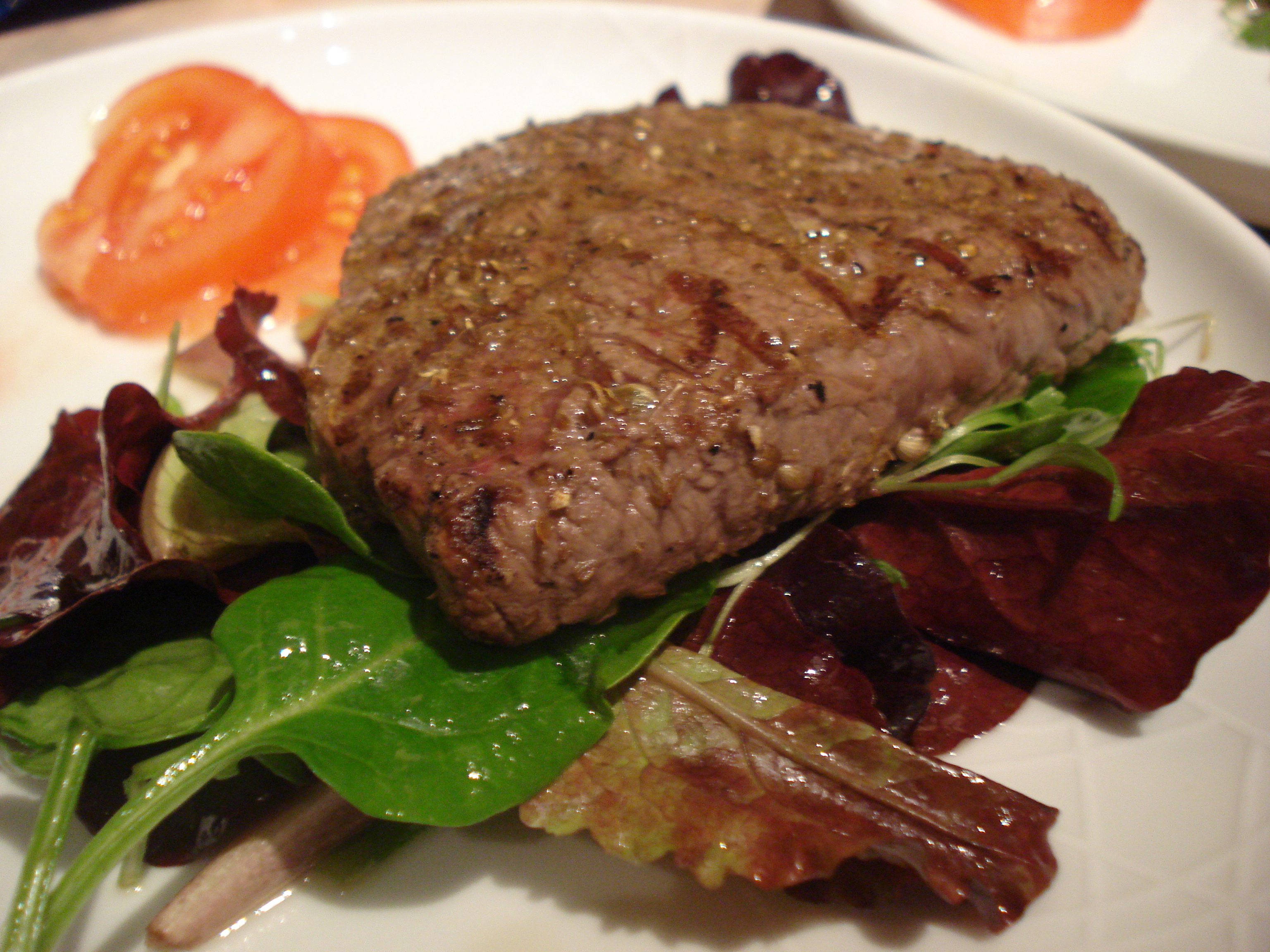 cumin and coriander steak salad