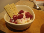 mascarpone cherries