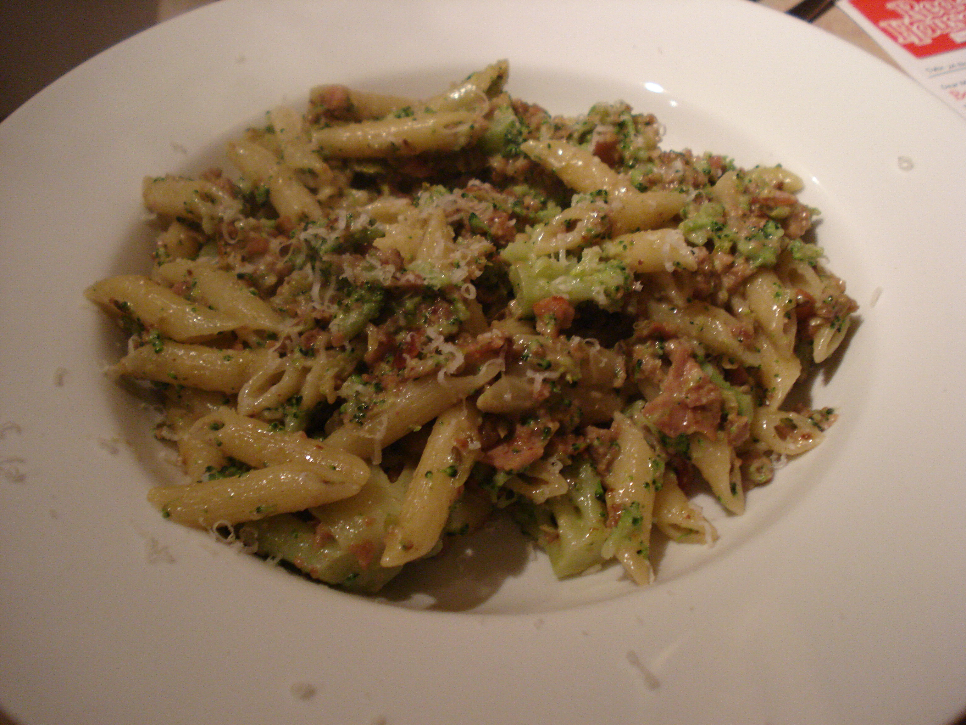 penne with sausage and broccoli