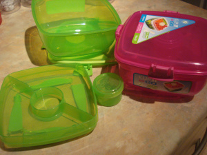 sistema klip-it lunchbox for salads