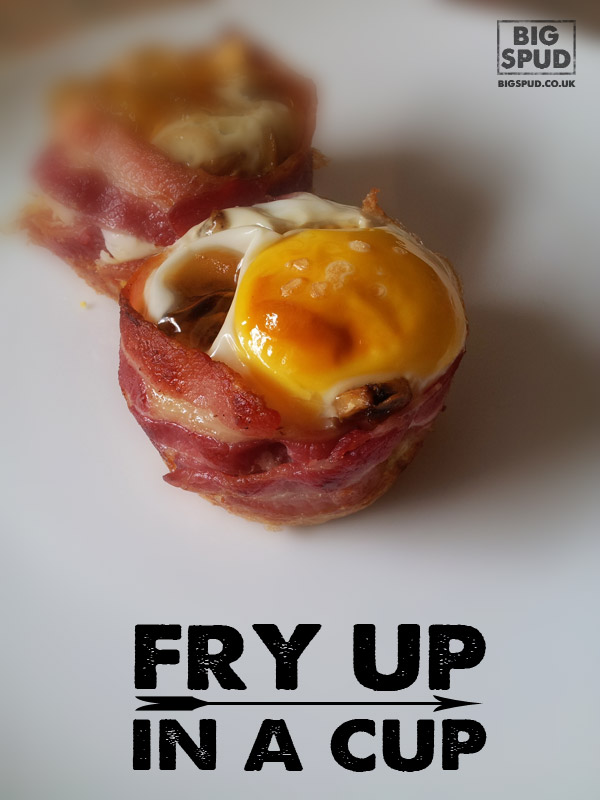 fry up in a cup easy breakfast