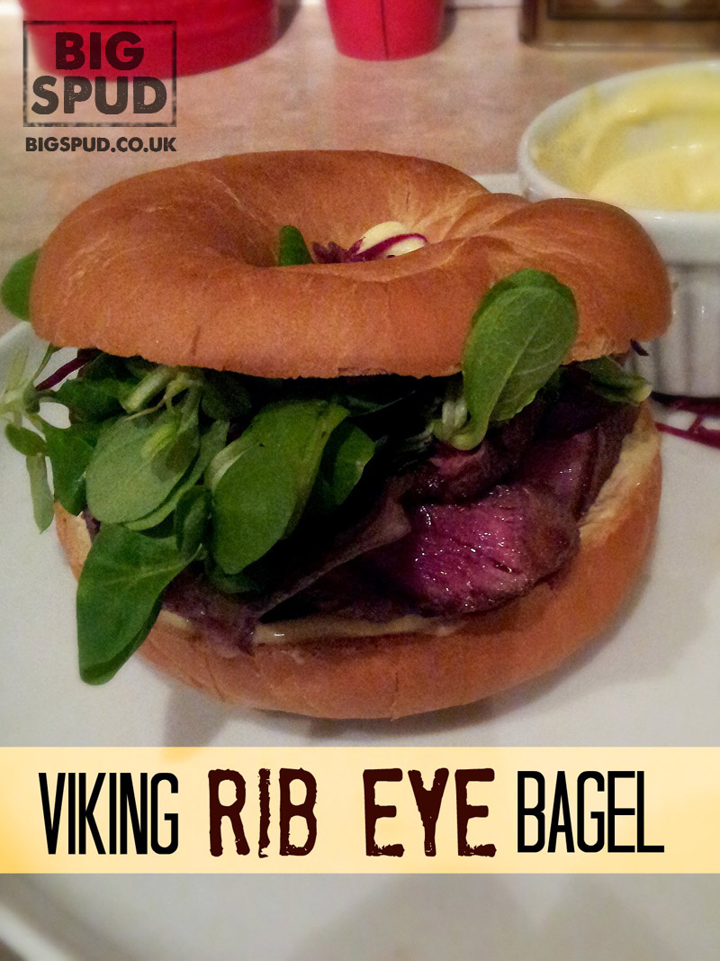 viking rib eye bagel