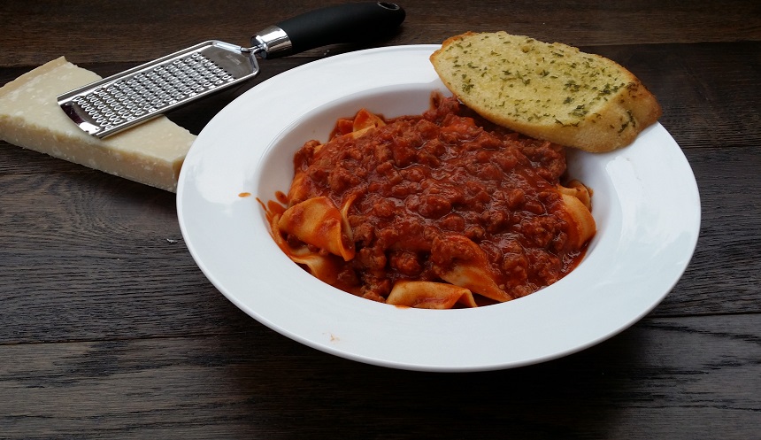 sausage papardelle jamie's italian style