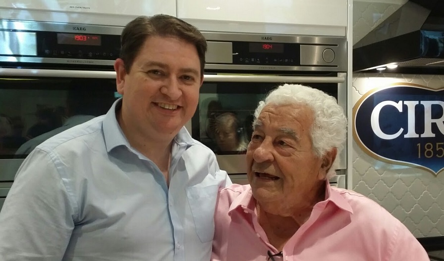 me with antonio carluccio