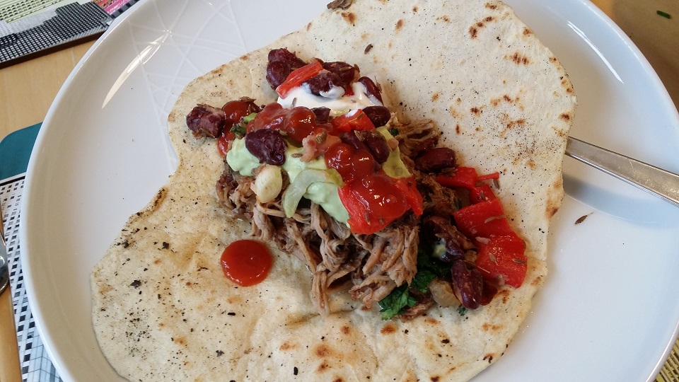 pulled pork tacos