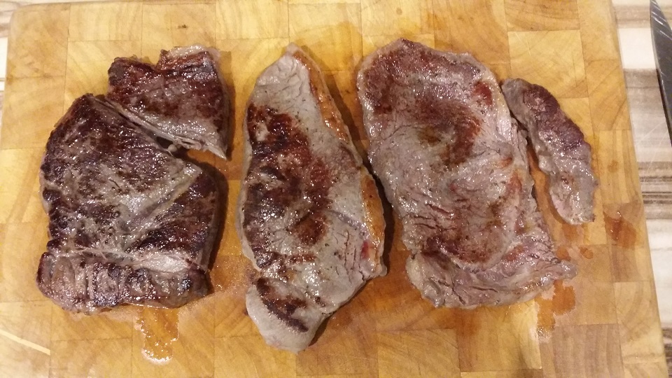 rib eye sirloin rump steak