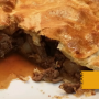 steak and pickled onion pie