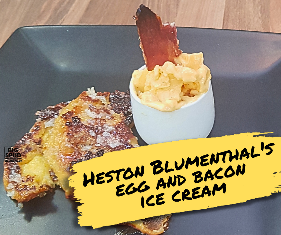 heston blumenthal's egg and bacon ice cream - BigSpud